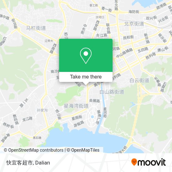 快宜客超市 map