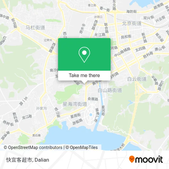 快宜客超市 map