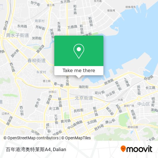 百年港湾奥特莱斯A4 map