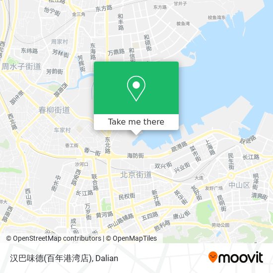 汉巴味德(百年港湾店) map