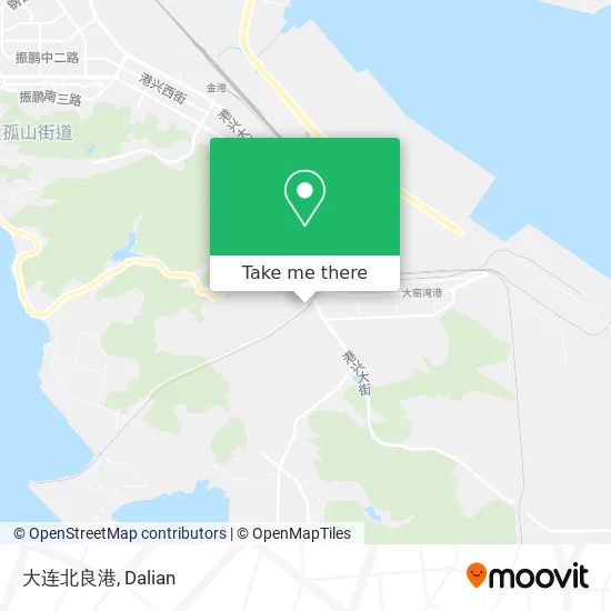 大连北良港 map