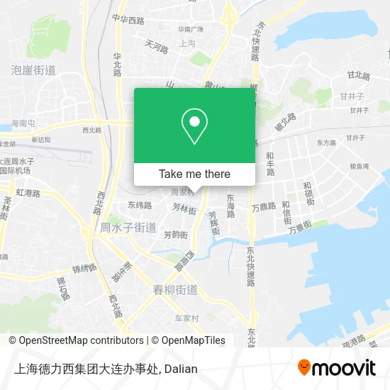 上海德力西集团大连办事处 map