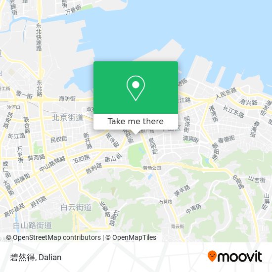 碧然得 map
