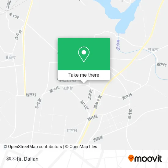 得胜镇 map