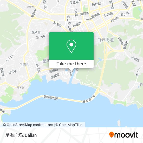 星海广场 map