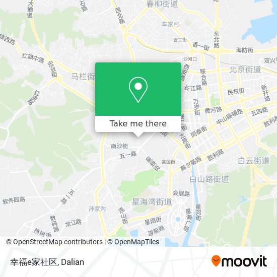 幸福e家社区 map