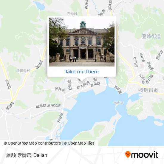 旅顺博物馆 map
