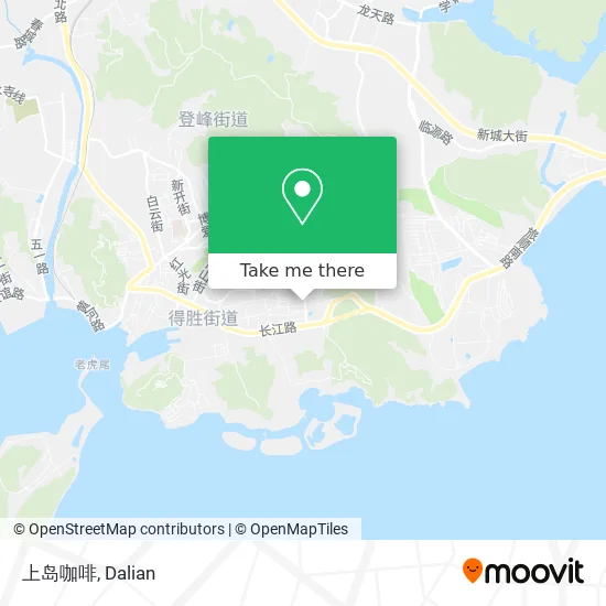 上岛咖啡 map