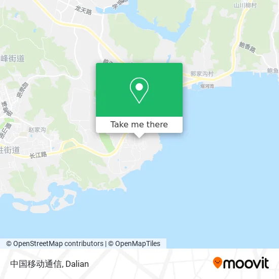 中国移动通信 map