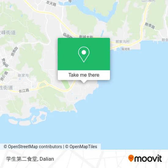 学生第二食堂 map