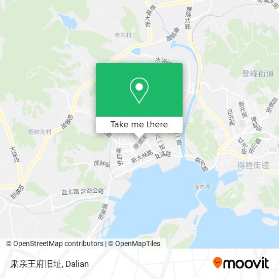 肃亲王府旧址 map