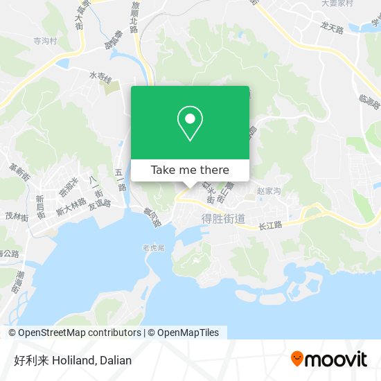 好利来 Holiland map
