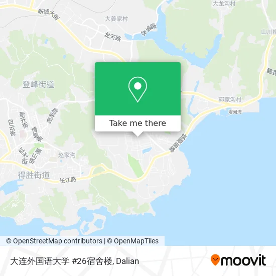 大连外国语大学 #26宿舍楼 map