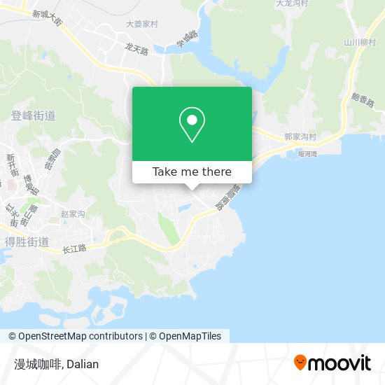 漫城咖啡 map