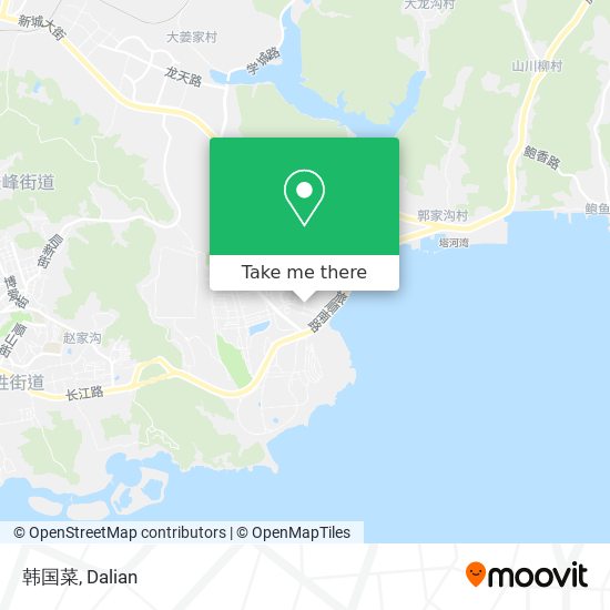 韩国菜 map