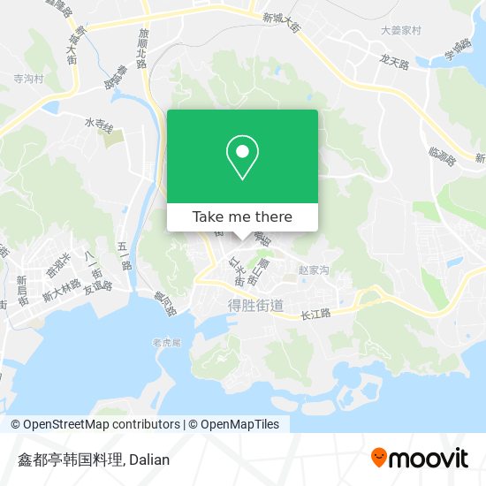 鑫都亭韩国料理 map