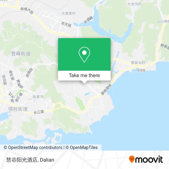 慧谷阳光酒店 map