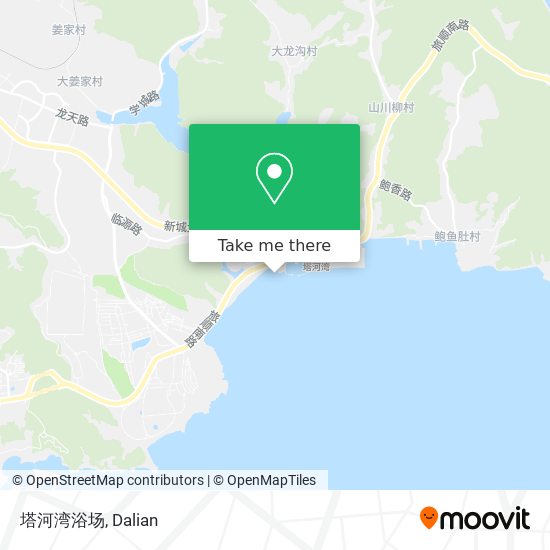 塔河湾浴场 map
