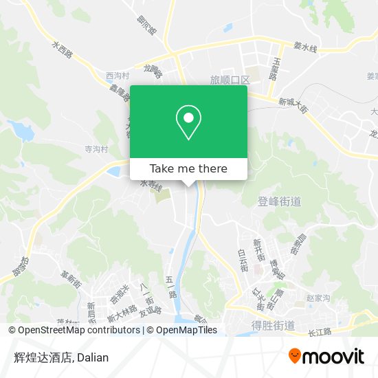 辉煌达酒店 map