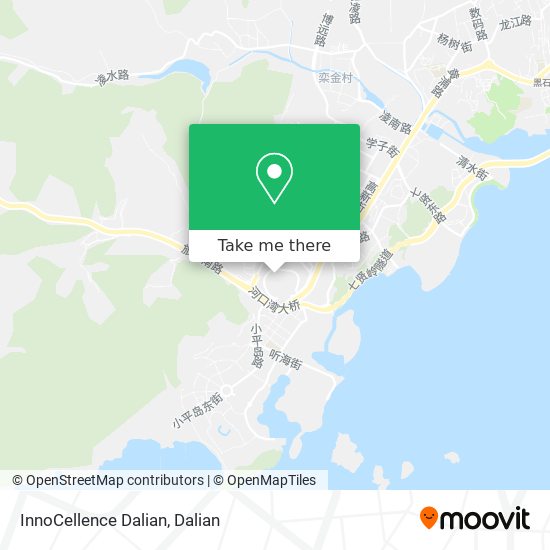 InnoCellence Dalian map