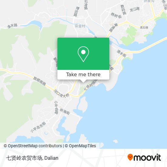 七贤岭农贸市场 map