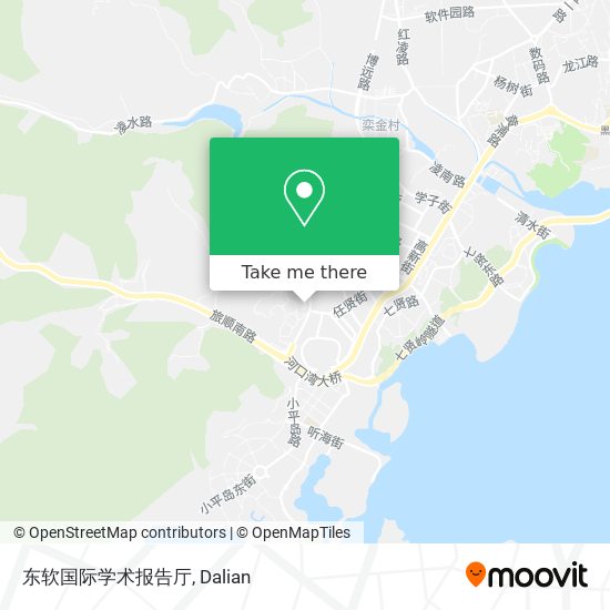 东软国际学术报告厅 map