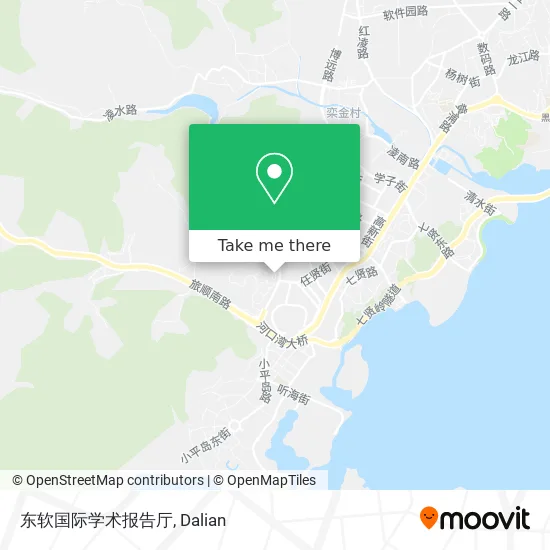 东软国际学术报告厅 map