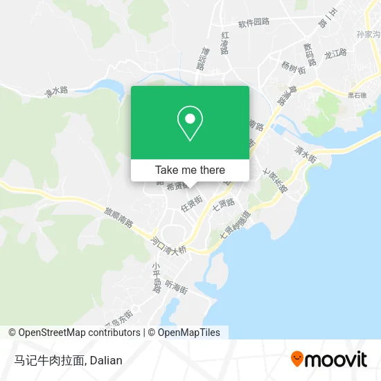 马记牛肉拉面 map