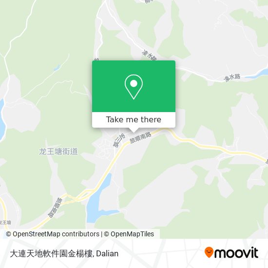 大連天地軟件園金楊樓 map