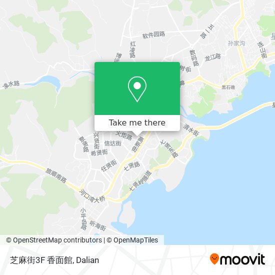 芝麻街3F 香面館 map