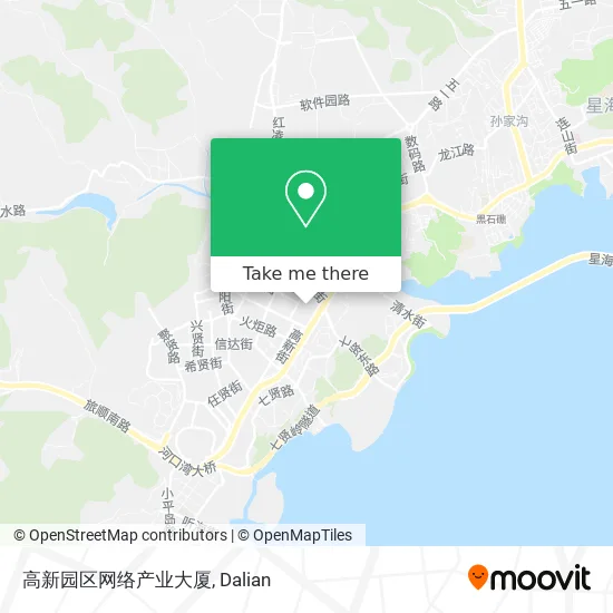 高新园区网络产业大厦 map