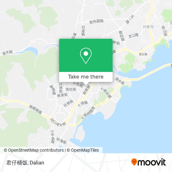 君仔桶饭 map
