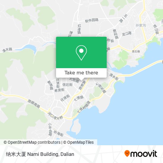 纳米大厦 Nami Building map