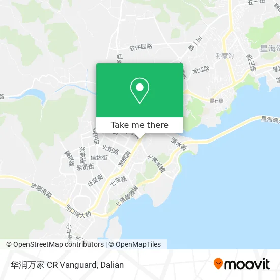 华润万家 CR Vanguard map