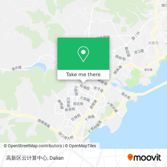 高新区云计算中心 map