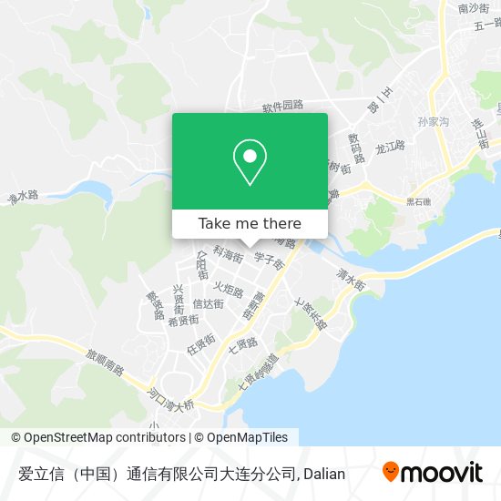 爱立信（中国）通信有限公司大连分公司 map