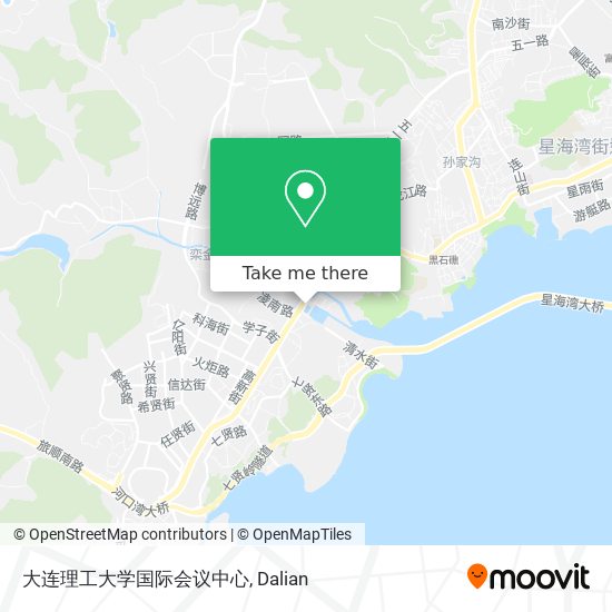 大连理工大学国际会议中心 map