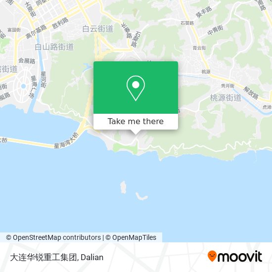 大连华锐重工集团 map