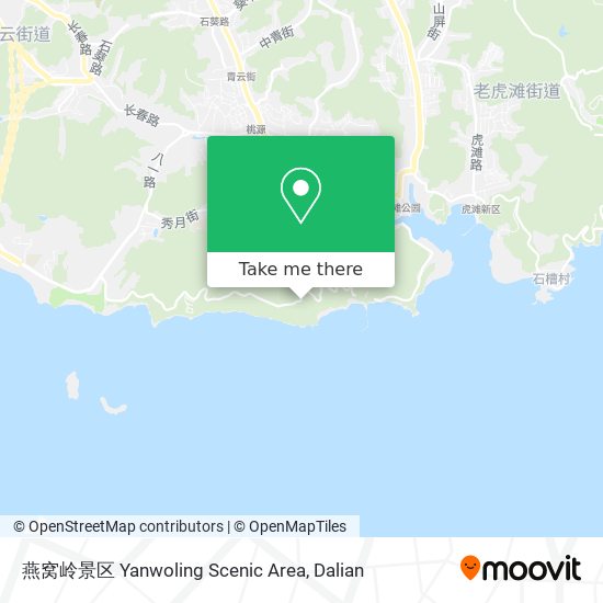 燕窝岭景区 Yanwoling Scenic Area map
