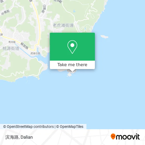 滨海路 map