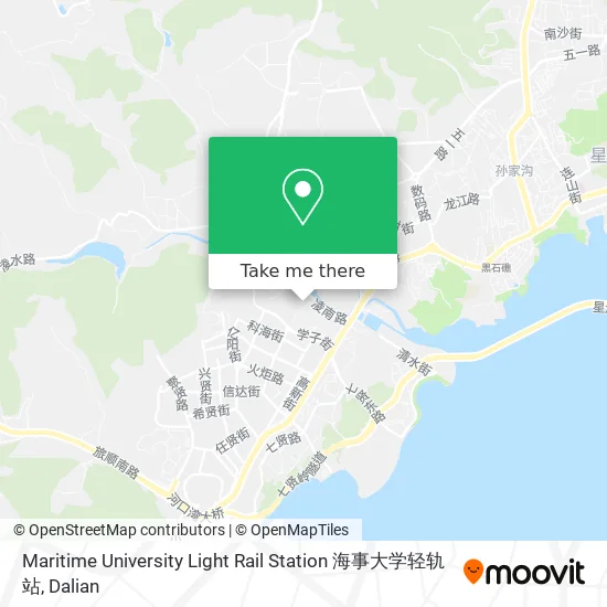 Maritime University Light Rail Station 海事大学轻轨站 map