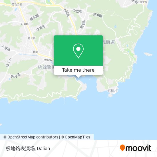 极地馆表演场 map