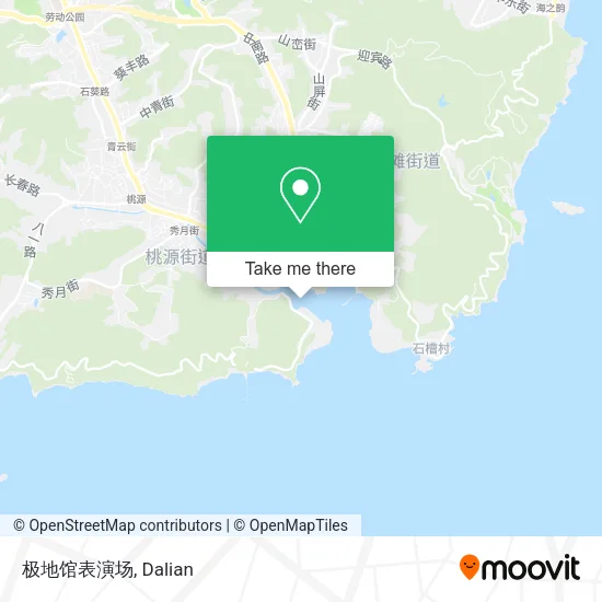 极地馆表演场 map