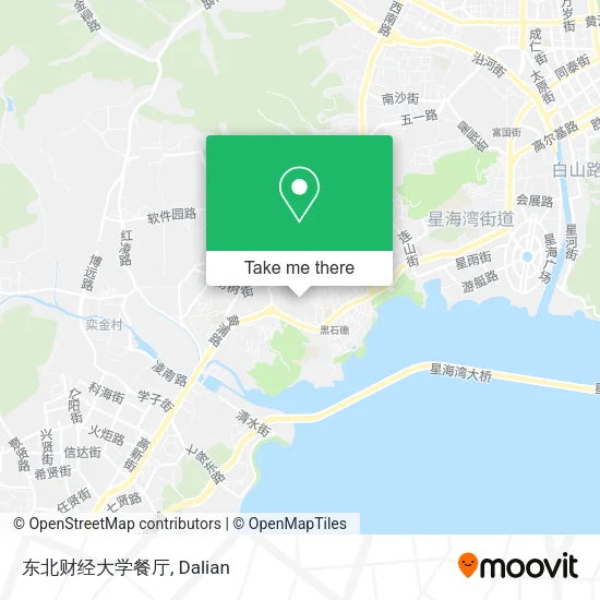 东北财经大学餐厅 map