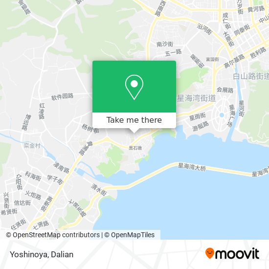 Yoshinoya map