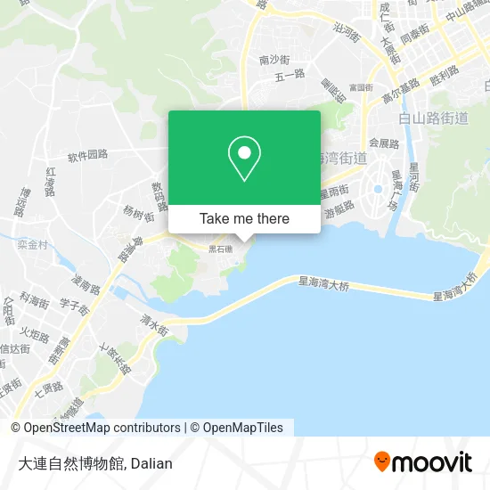 大連自然博物館 map