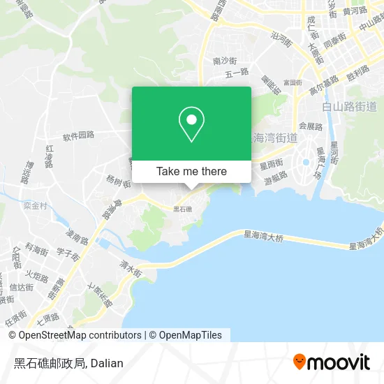 黑石礁邮政局 map