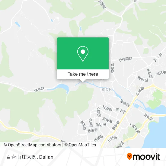 百合山庄人圆 map