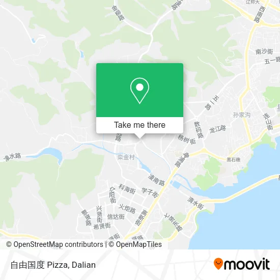 自由国度 Pizza map