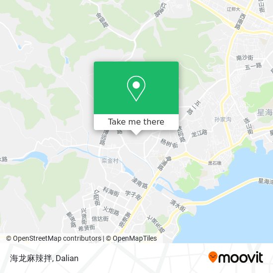 海龙麻辣拌 map